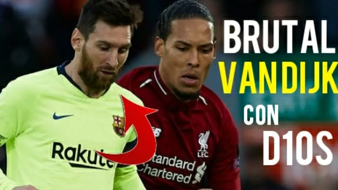 VAN DIJK BRUTALES PALABRAS DE LEO MESSI