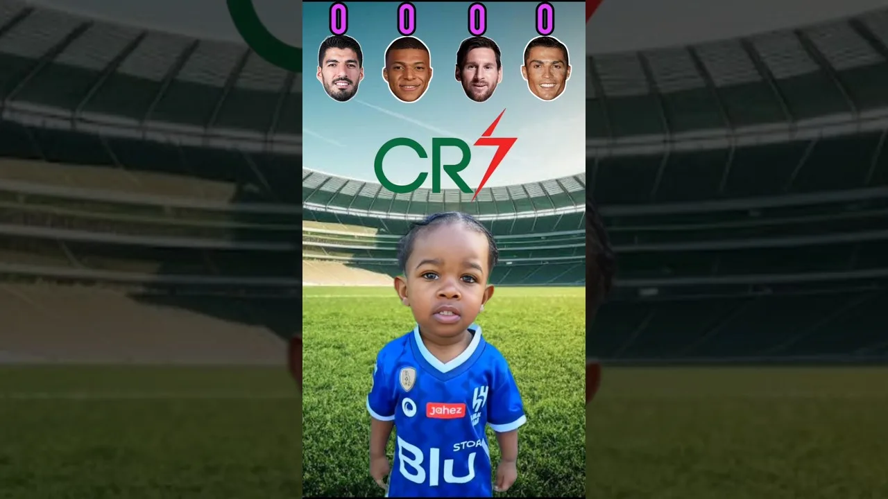 Ronaldo contre Leo Messi contre Mbappe contre Suarez – Broski demande🤩⚽