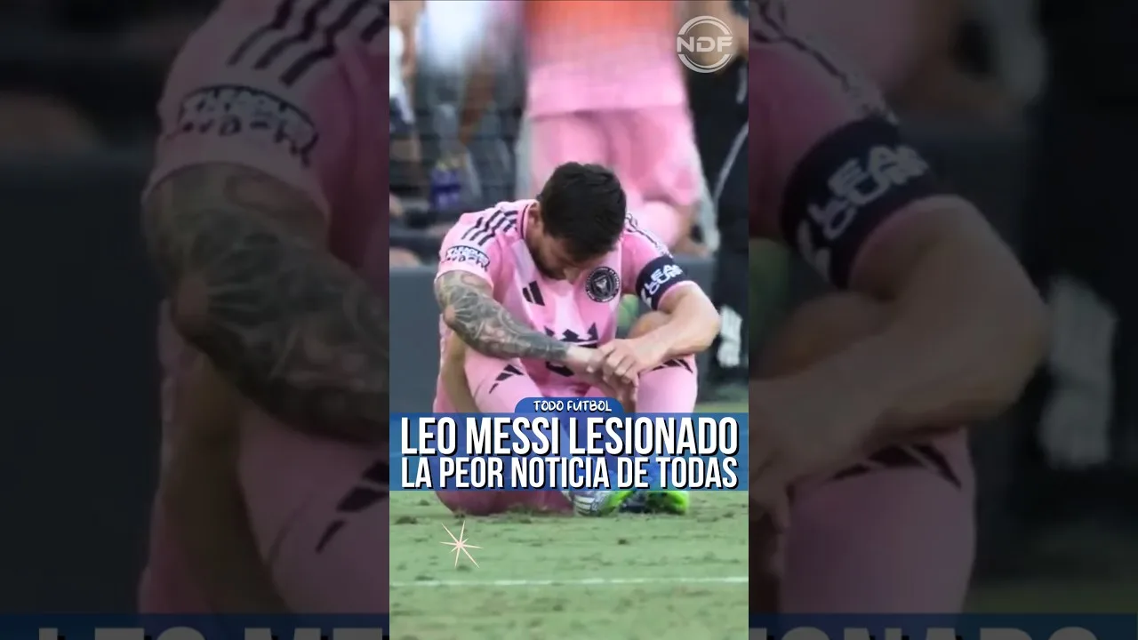 La pire nouvelle a été confirmée, Leo Messi a été blessé 😭
