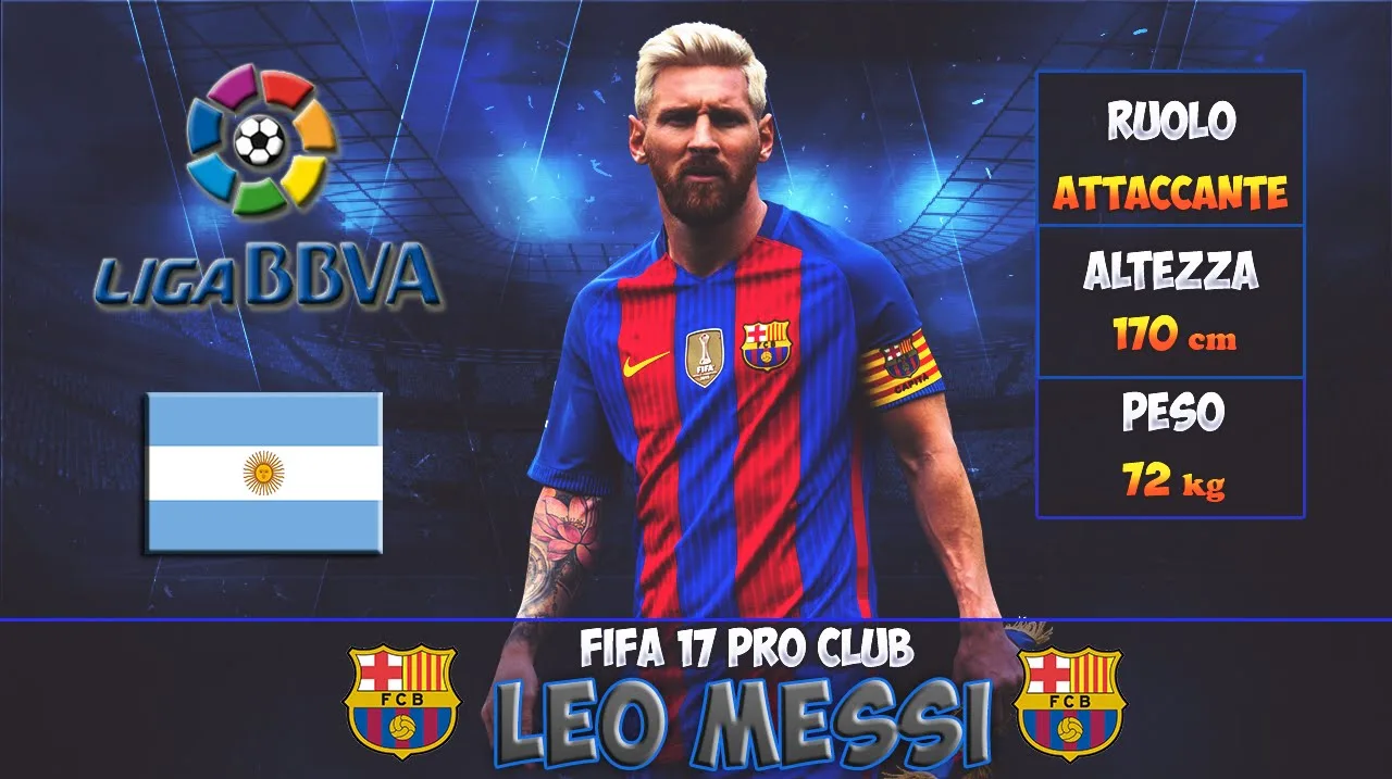 FIFA 17 PRO CLUB – Come Fare Lionel Messi