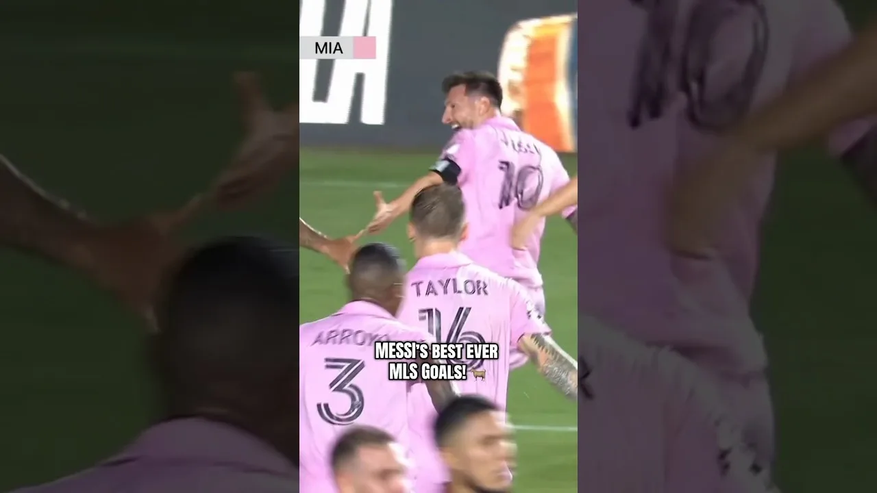 Leo Messi best ever MLS goals Part-II 🎯✨#messi #intermiami #mls #footballedits #foryoupage❤️❤️
