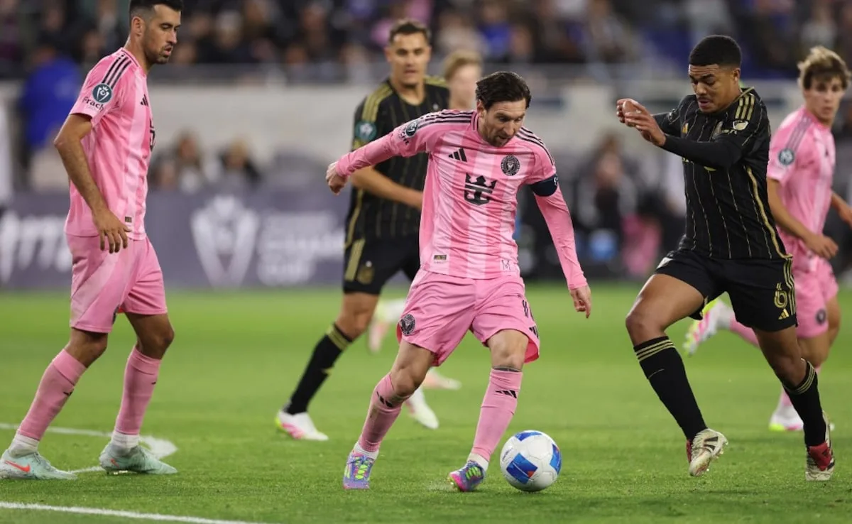 Lionel Messi et Inter Miami stupéfaits par LAFC dans la Coupe des champions de la CONCACAF