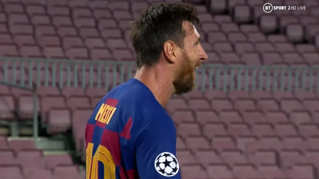 Lionel Messi Goal vs Napoli (08/08/2020) | English
