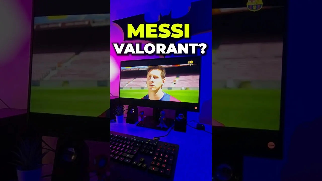 LIONEL MESSI’NİN VALORANTTA NE İŞİ VAR?  | #shorts