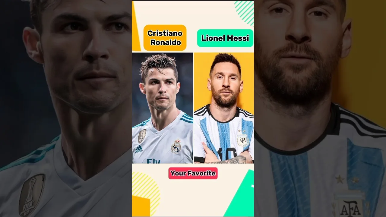 Cristiano Ronaldo And Lionel Messi Life Journey Transformation #ronaldo #messi #shorts