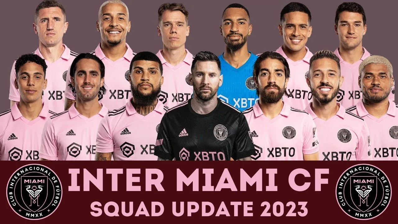 INTER MIAMI CF Squad With Lionel Messi | Inter Miami Squad