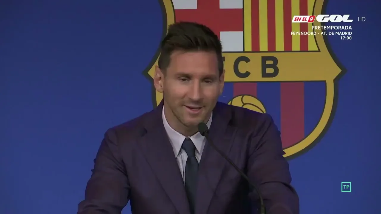 El discurso de Leo Messi en su despedida del FC Barcelona