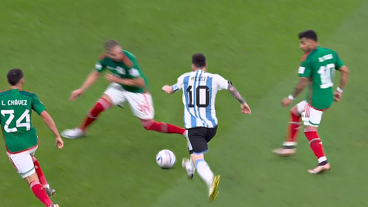Lionel Messi vs Mexique (Coupe du Monde 2022) Commentaire en anglais – HD 1080i