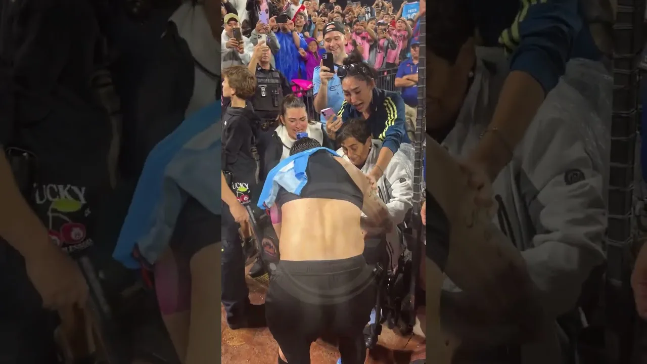 Le geste excitant de Leo Messi avec une femme 😭 #leomessi #messi #lionelmessi #intermiami #miami