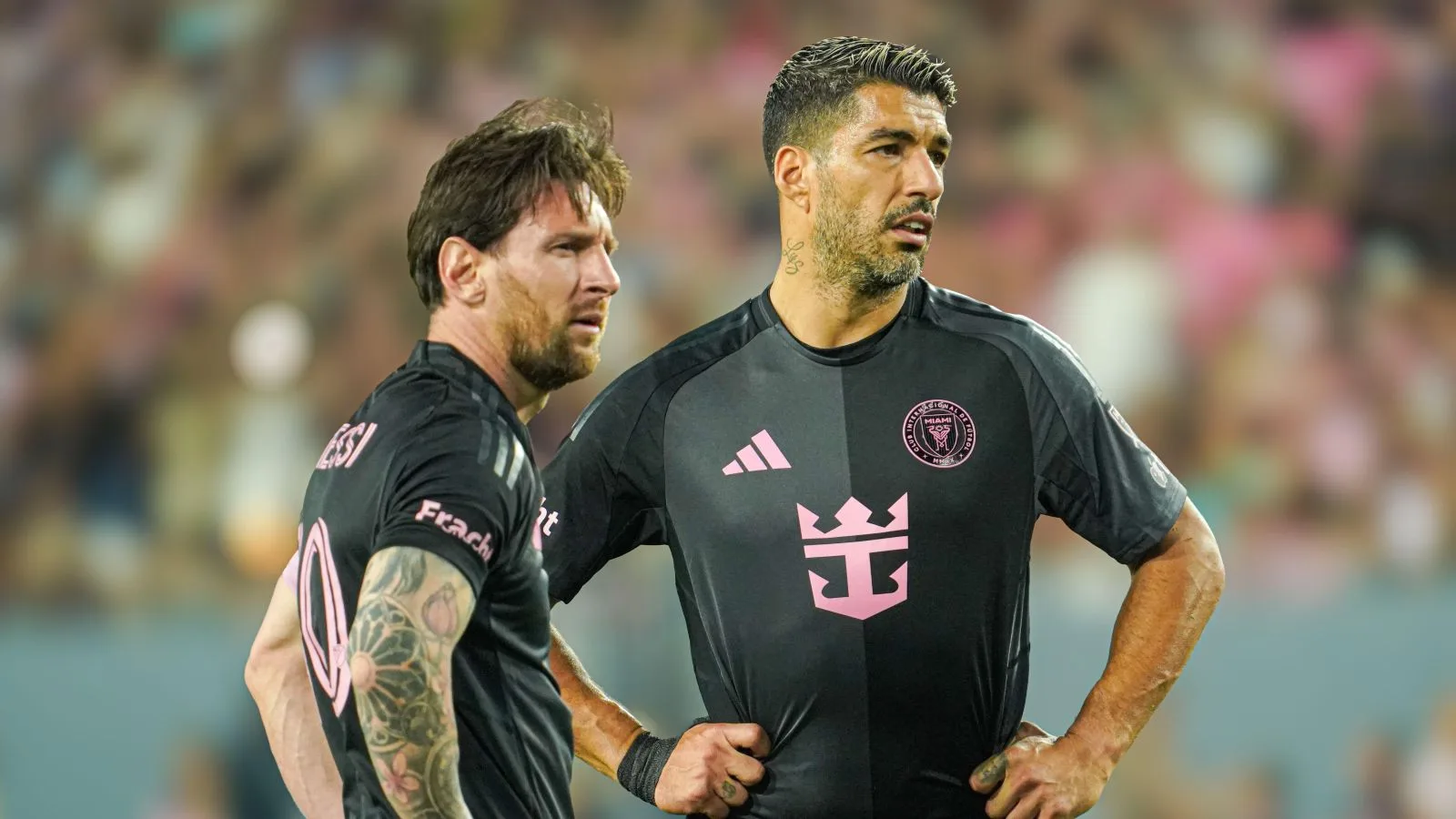 Lionel Messi fait exploser l’arbitre de Coward ‘en tant que lecteur de lèvres révèle la fouille de trois mots après l’assistant de l’intermédiaire de la star de Miami «  Strabed’ ‘