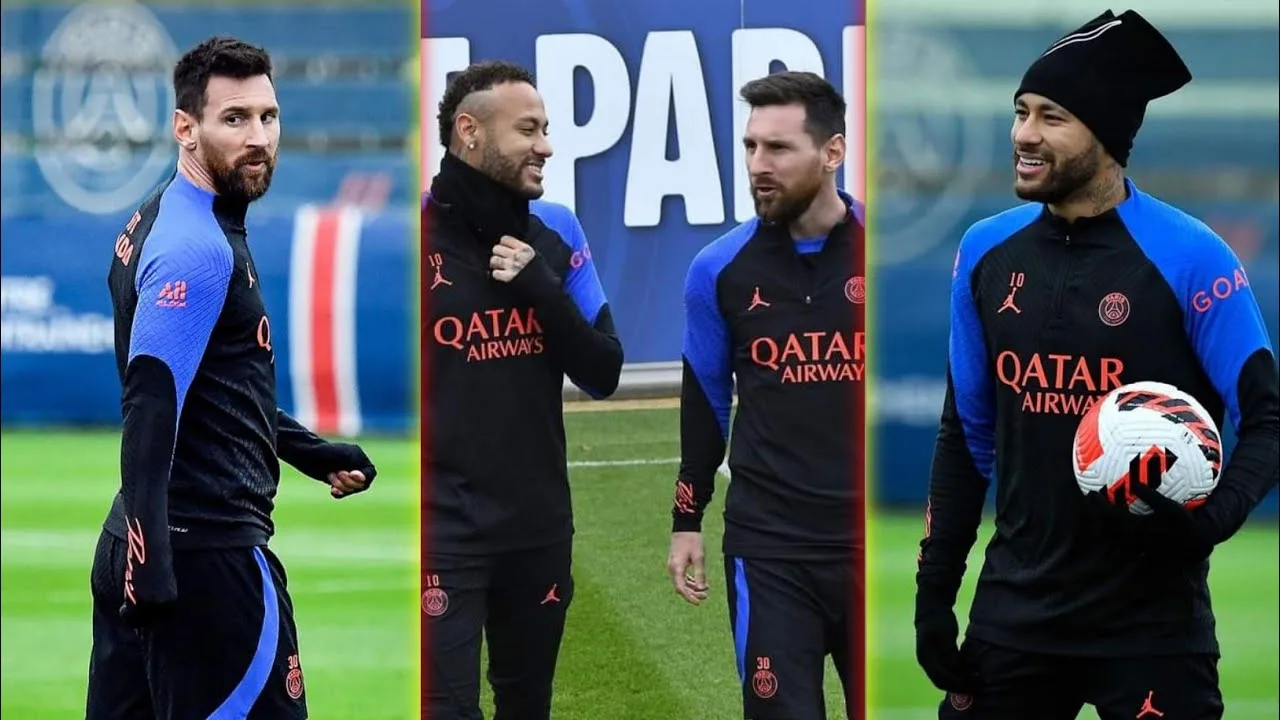 Chempion Leo Is Back PSG | Leo Messi And Neymar During