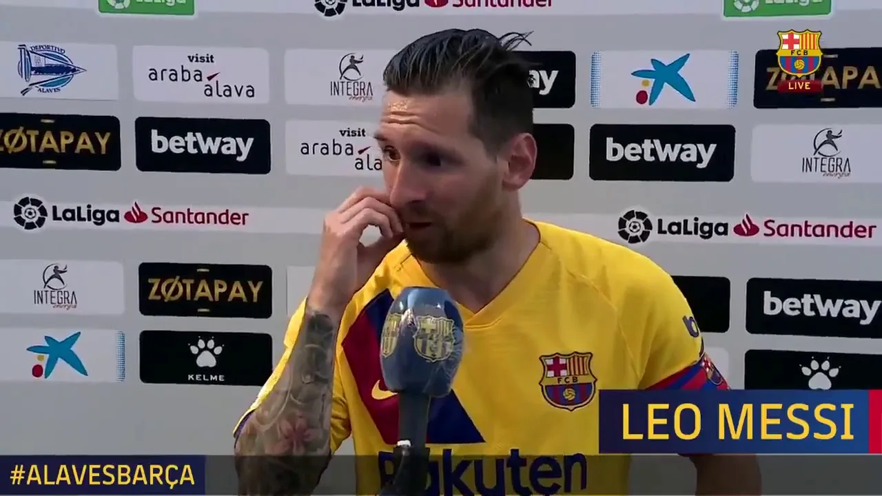 Las PALABRAS de Leo Messi tras la GOLEADA – Alaves vs
