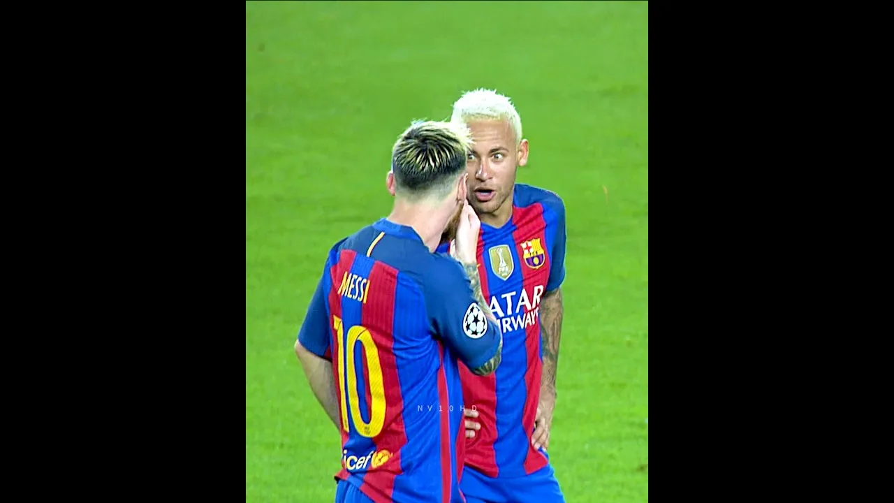 Messi Steals Neymar’s Goal…But 😬