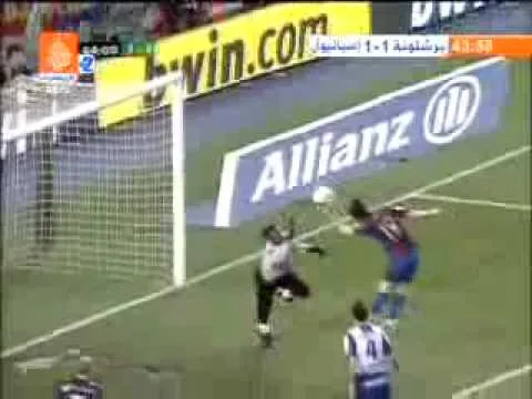 ESPANYOL vs F C  BARCELONA          GOL DE LIONEL MESSI CON
