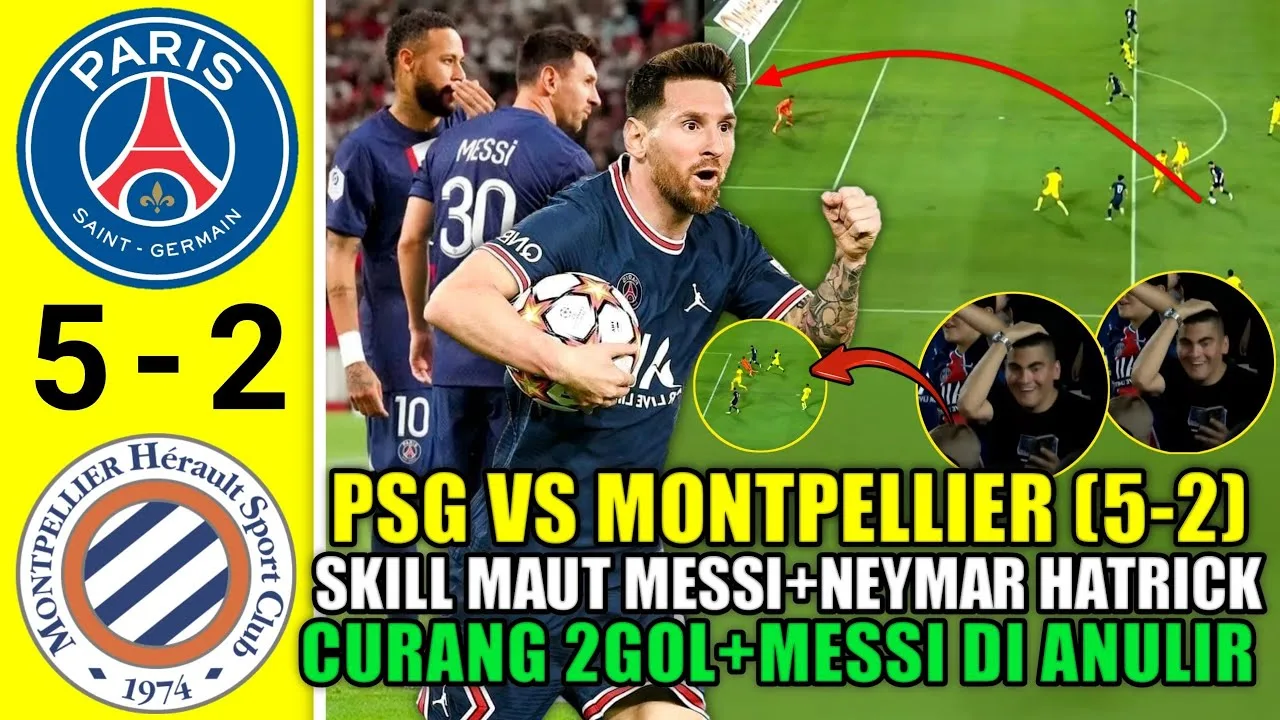 “SKILL MAUT MESSI“ Lionel Messi vs Montpellier GOL di Anulir
