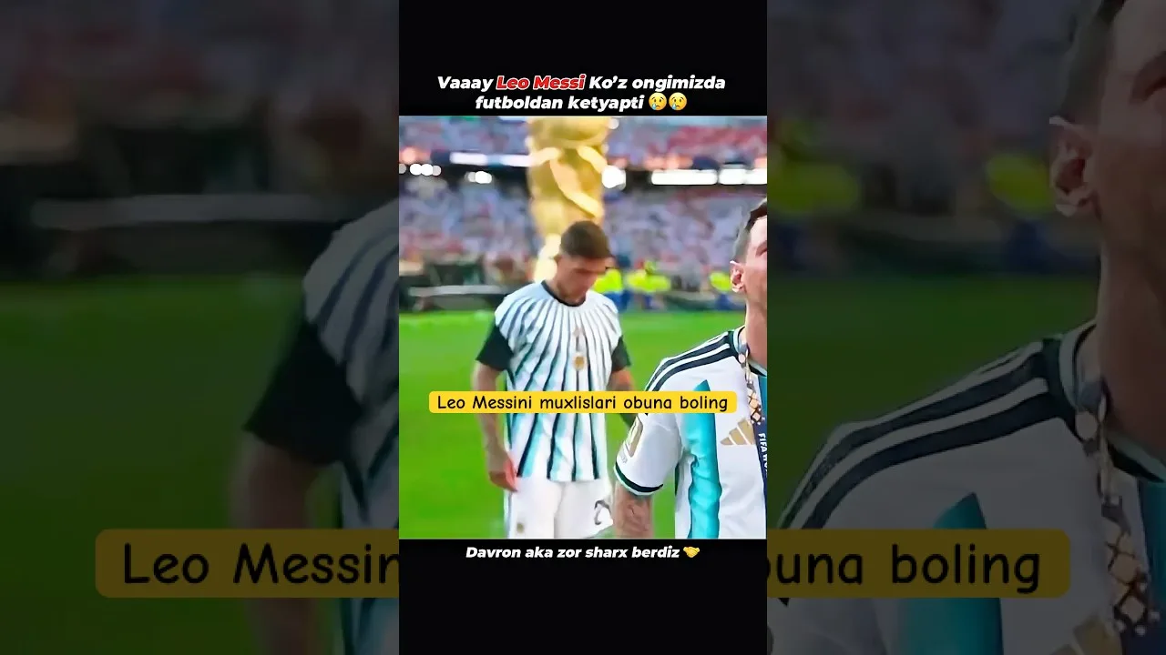Leo Messi muxlislari obuna bolaylik😢 Kontent davomida zor tv tasvirlaridan foydalnildi 🤝 @ZORTVUZ