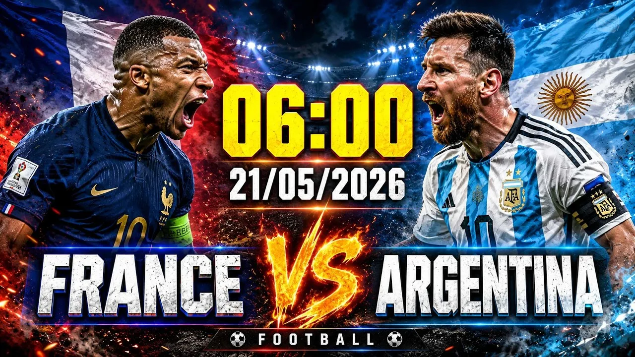 🔴 FRANCE contre ARGENTINE | Kylian Mbappé vs Lionel Messi : La revanche des rois