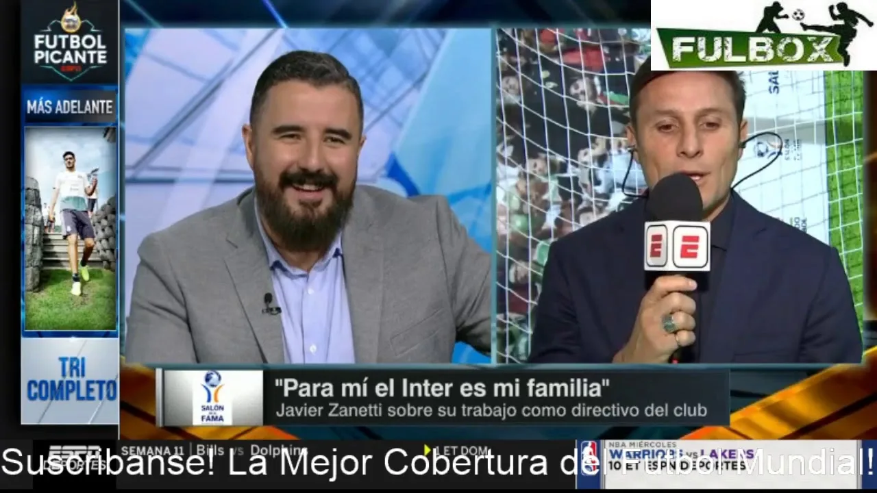 Entrevista Pupi Zanetti ESCOGE entre Leo Messi y Diego