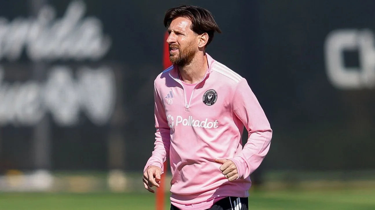 Lionel Messi s’est reposé pour Inter Miami Trip à Houston Dynamo – Source