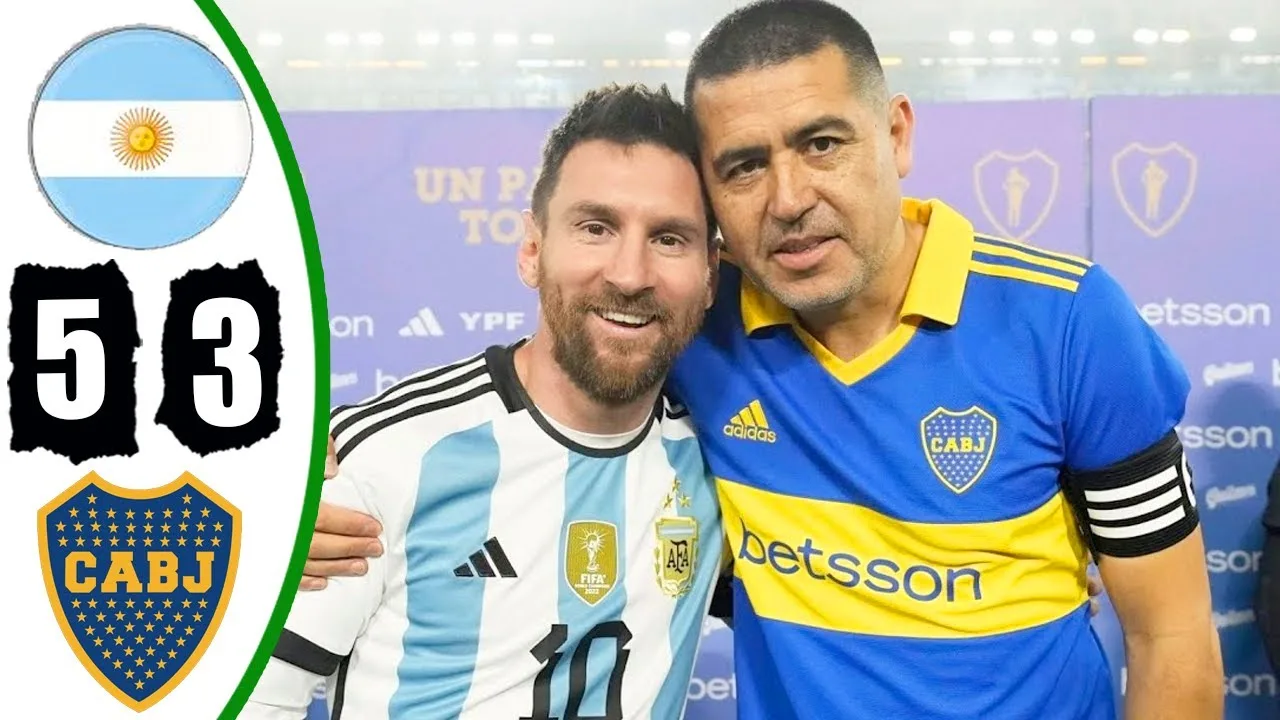 Boca Junior vs Argentina 5-3 Hіghlіghts & All Goals 2023