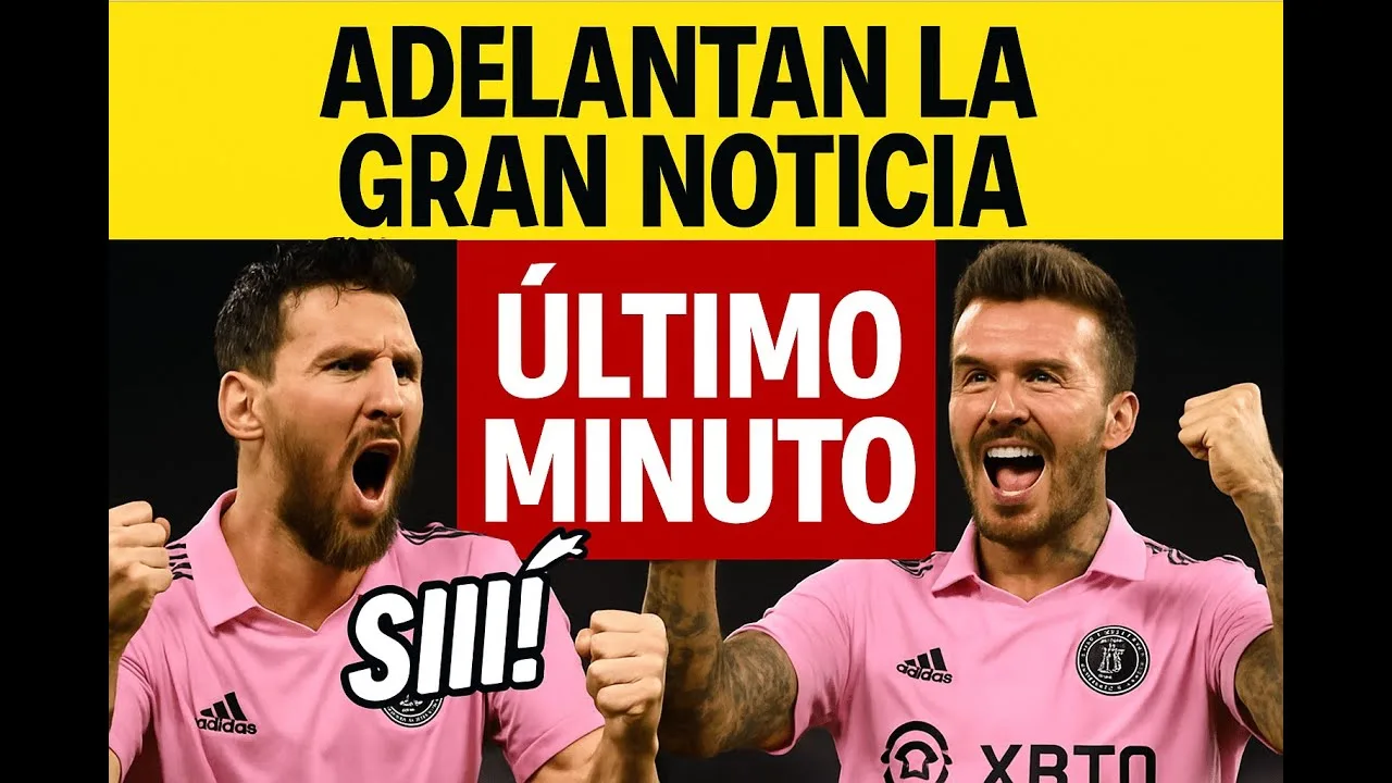 💥 Il était temps! Leo Messi a surpris par cette nouvelle d’Inter Miami 🩺⚽