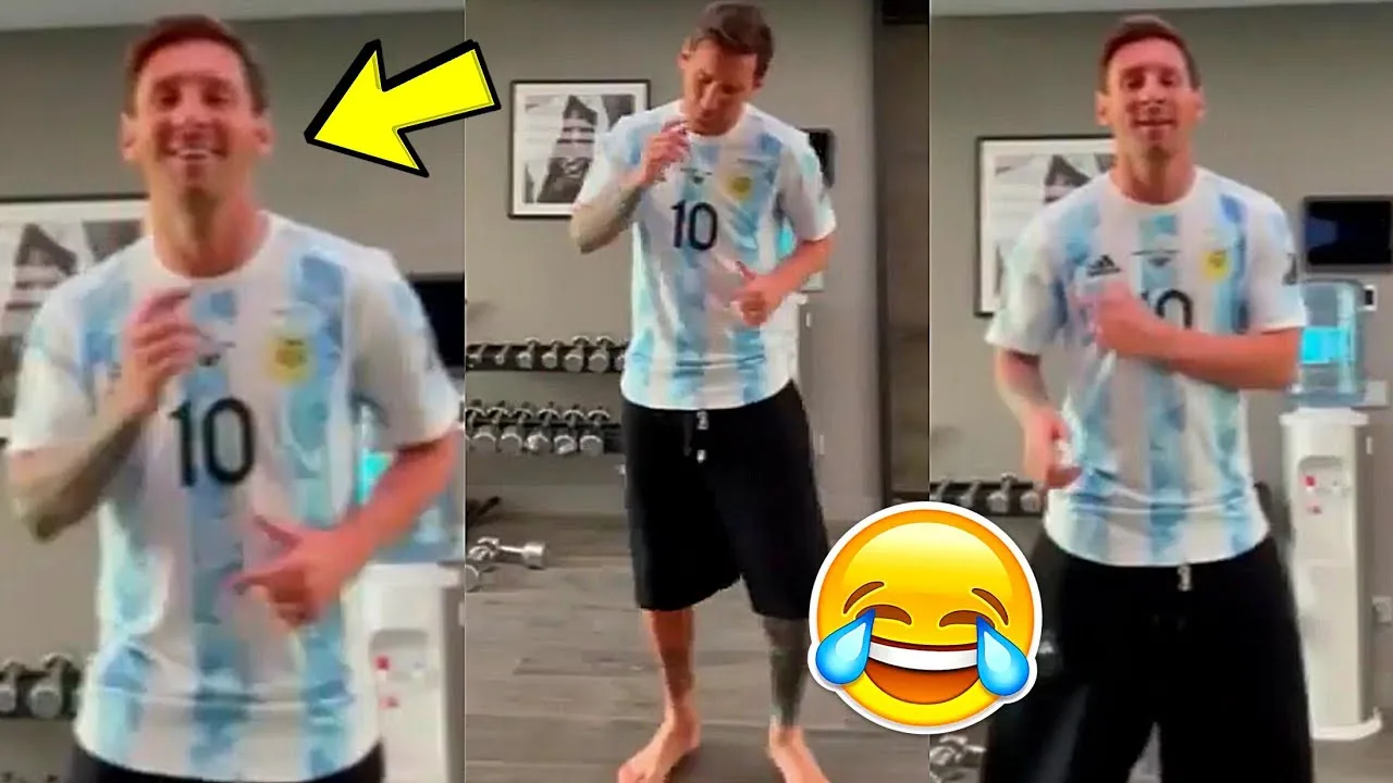 Leo Messi Shows Some Dancing Skills