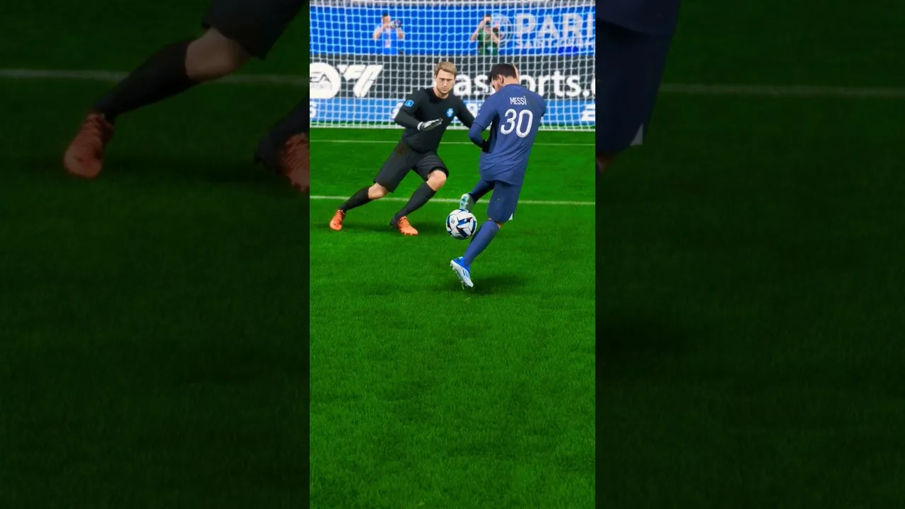 Neymar Jr et Lionel Messi Compétences et buts #shorts #viral #fifa
