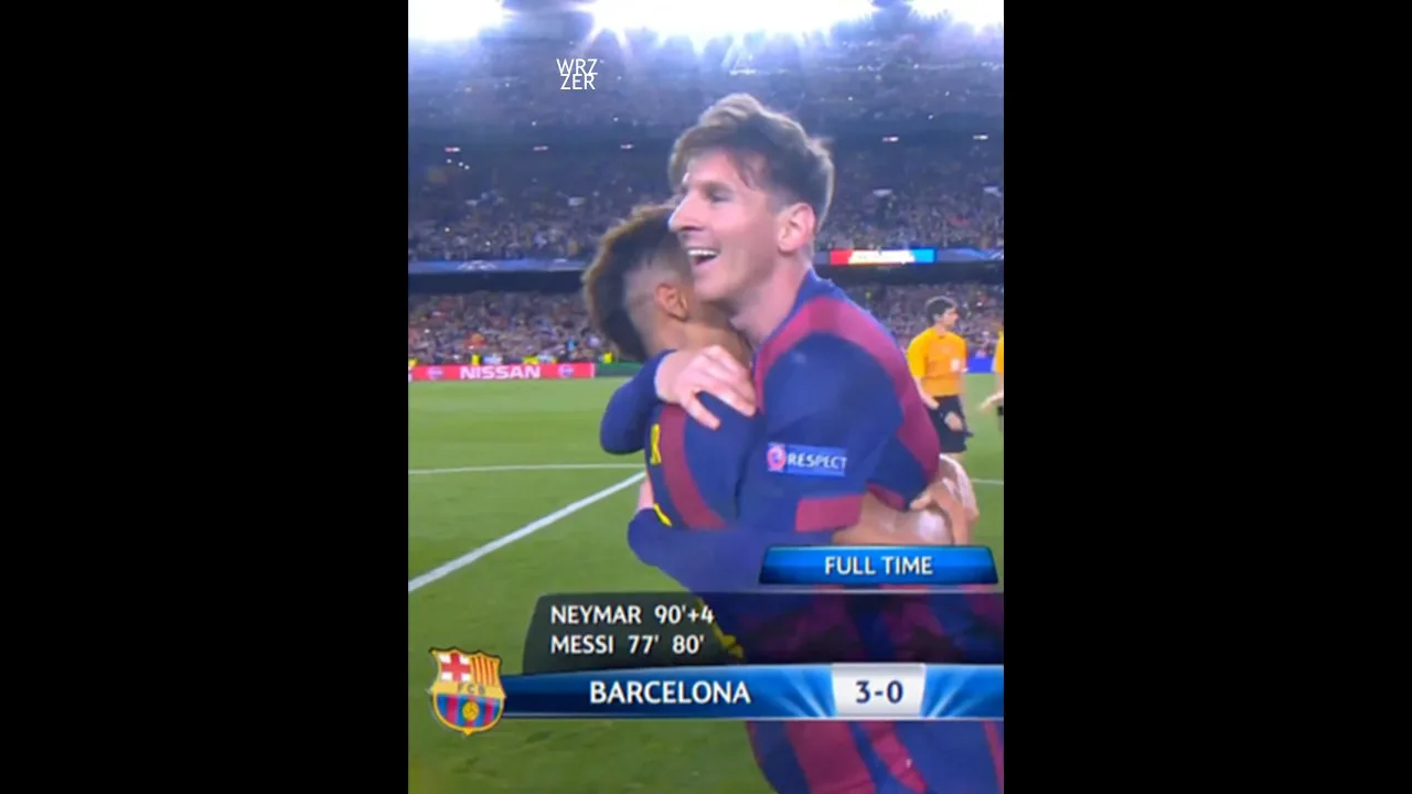 Vidéo extraordinaire Leo Messi contre Neuer