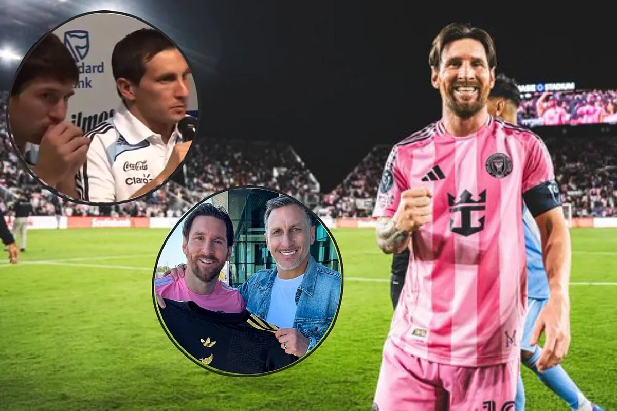 Lionel Messi présume la chemise du Mexique grâce au chaco gim�nez