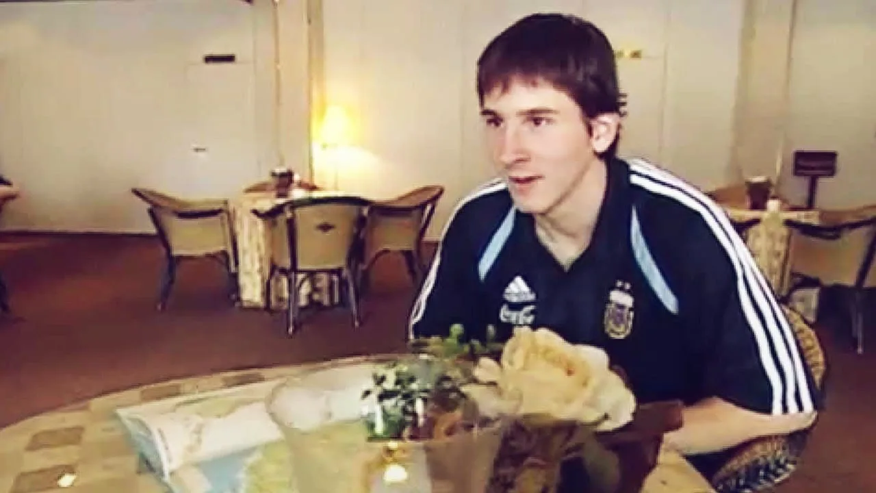La première interview de Leo Messi prouve qu'il était