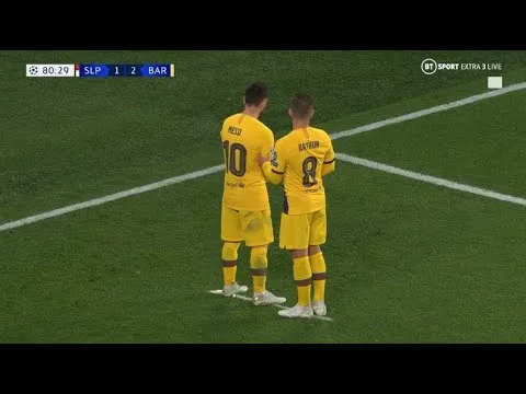 Leo Messi & Arthur Melo vs Slavia praha l UCL 2019 1080p
