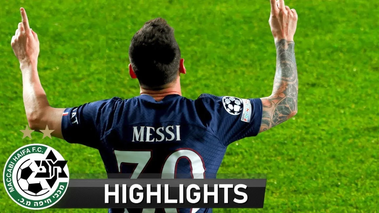 Lionel Messi vs Maccabi Haifa – Ballon d'Or LEVEL