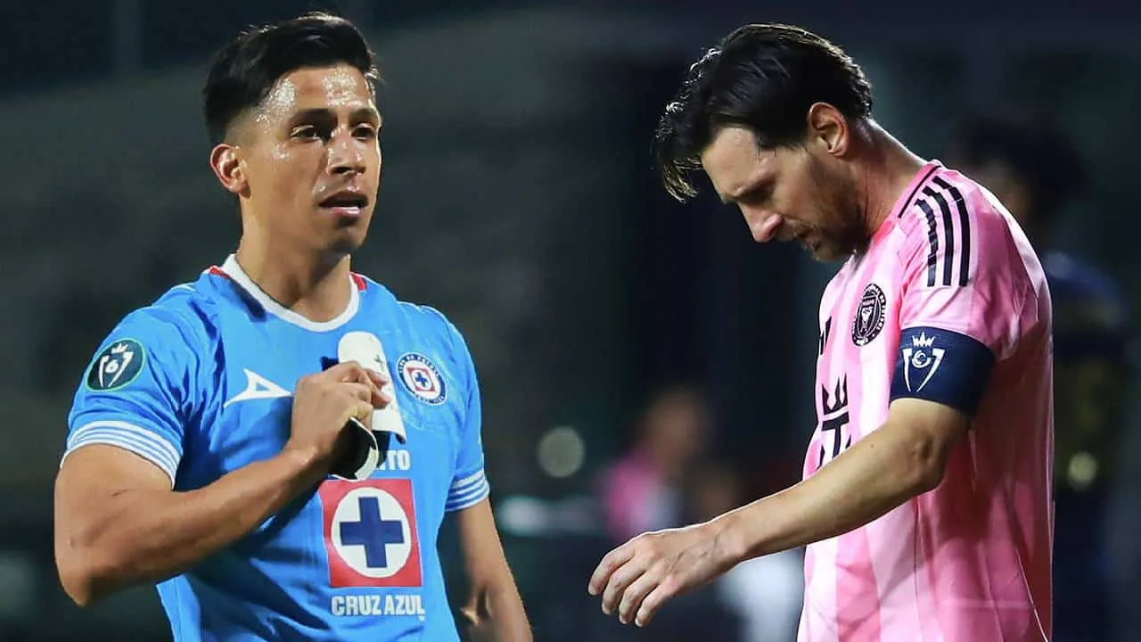 Ángel Sepúlveda donne un coup dur de Lionel Messi