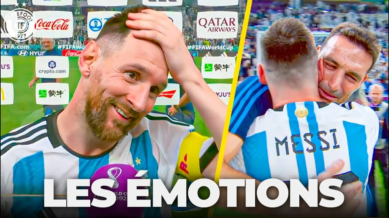 Les MOTS FORTS de Messi après la qualification pour la