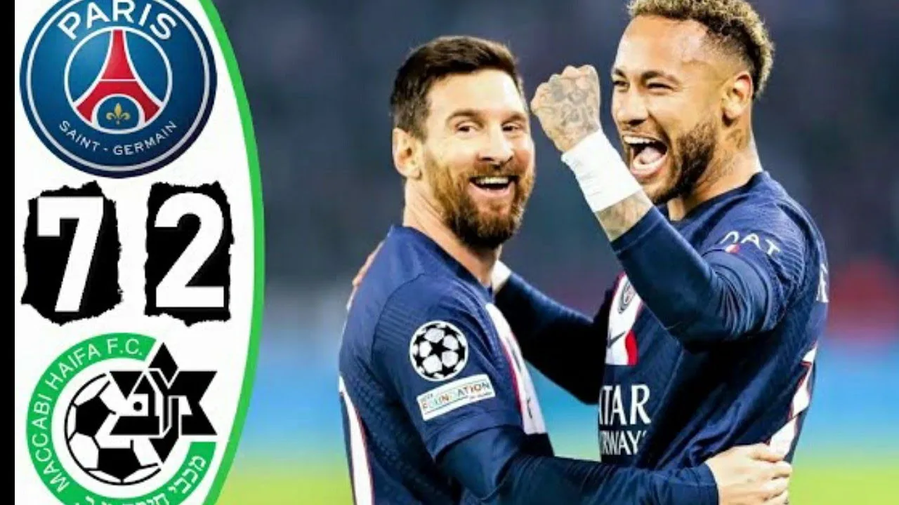 Lionel messi vs maccabi haifa