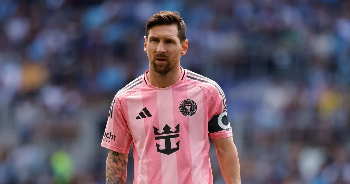 Lionel Messi à la réception de l’extrémité du propriétaire du PSG.