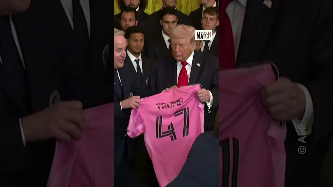 Lionel Messi à la Maison Blanche 🇺🇸