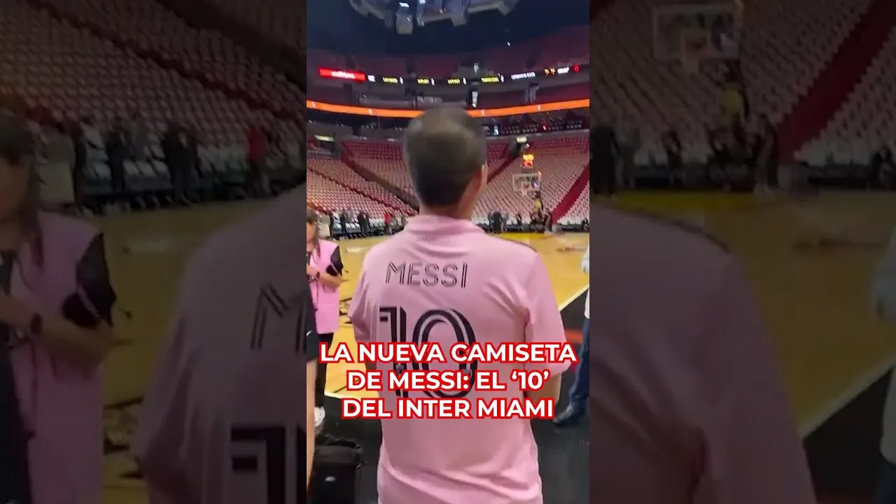 NUEVA CAMISETA de LEO MESSI en el INTER MIAMI | AFICIONADO