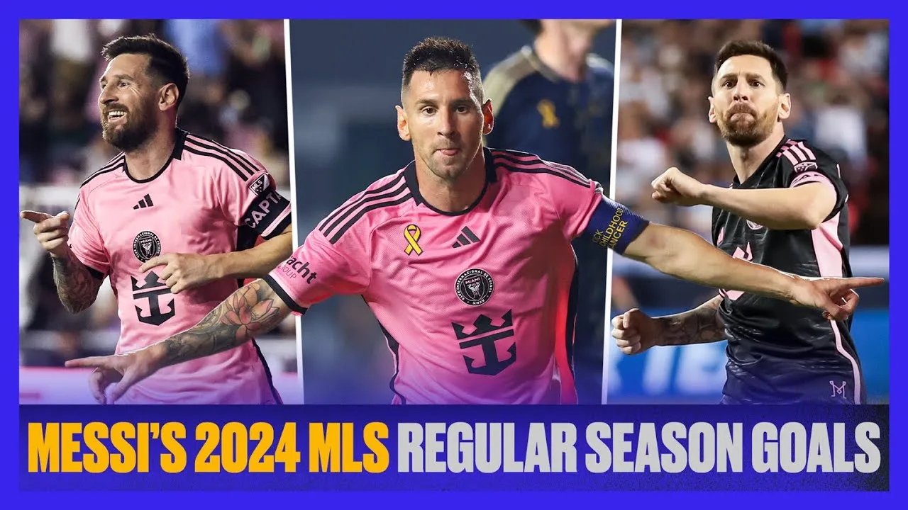 Chaque but marqué par Lionel Messi lors de la saison régulière de la MLS 2024 🌟