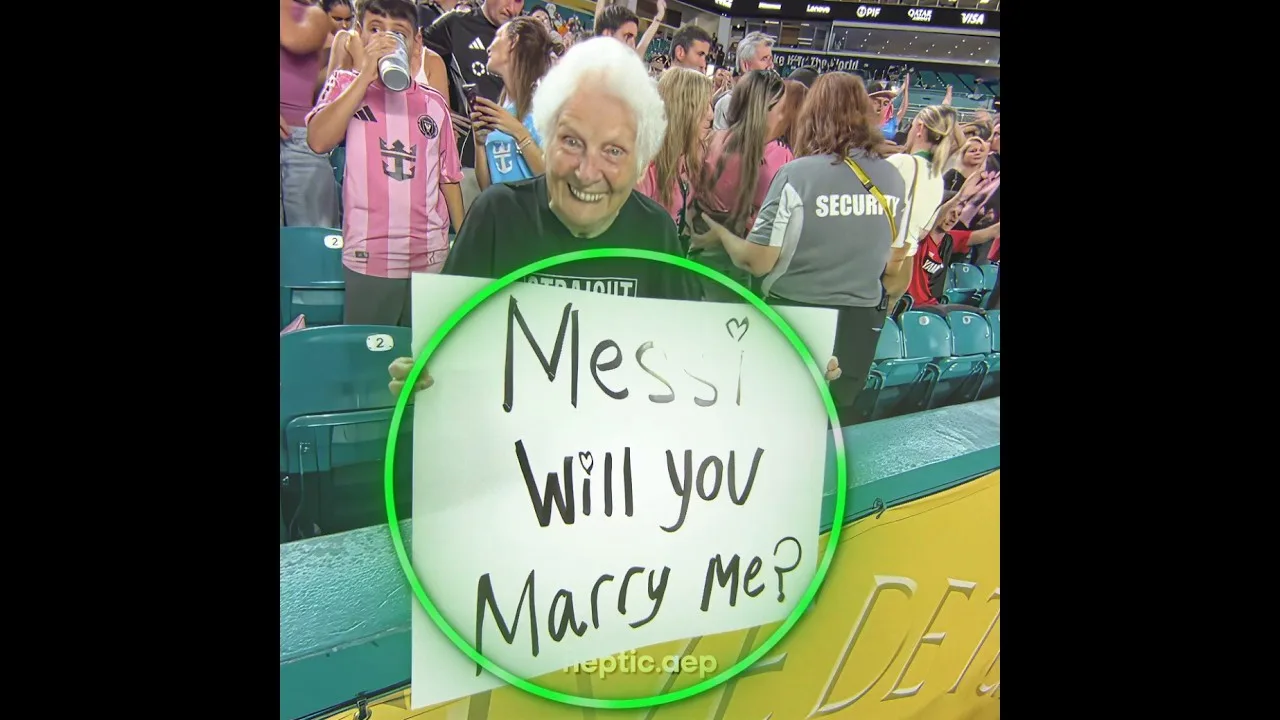 Mamie propose à Lionel Messi ?!