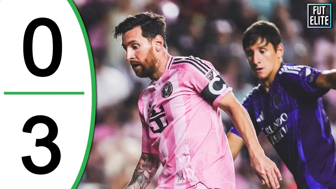 Lionel Messi – Inter Miami vs Orlando City 0-3 Faits saillants et buts prolongés 2025