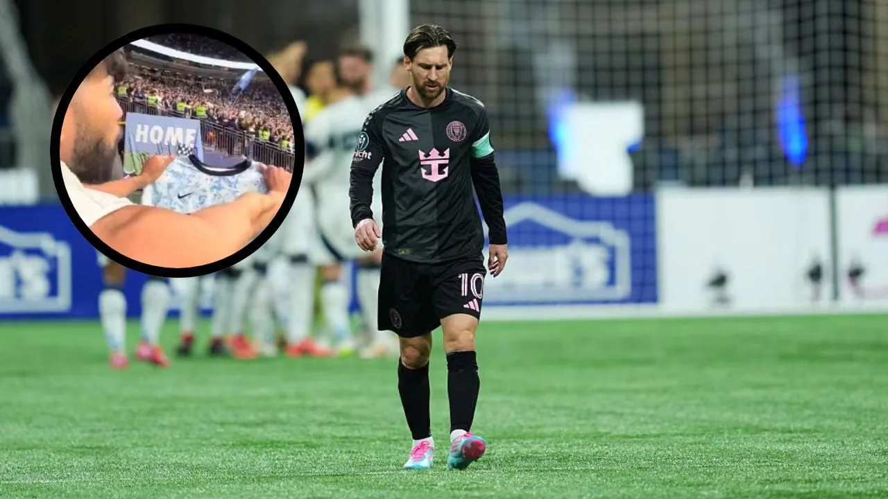 La réaction inhabituelle de Lionel Messi pour voir la chemise de Cristiano Ronaldo