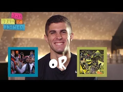 Lionel Messi or Cristiano Ronaldo? Christian Pulisic plays
