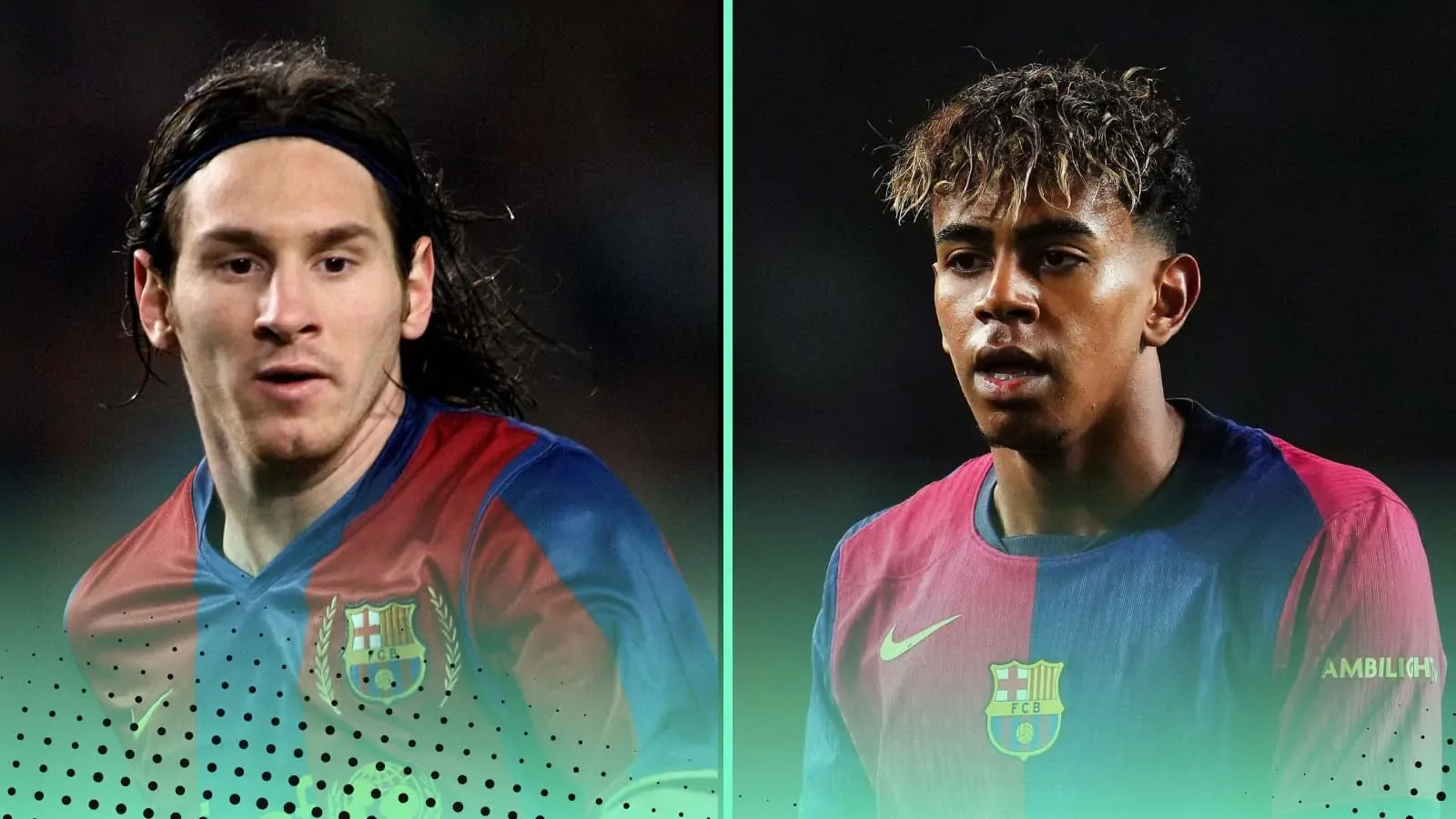 Comparer le record de carrière de Lamine Yamal à Lionel Messi après 100 matchs