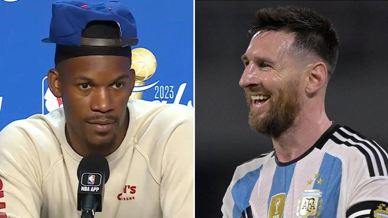 Jimmy Butler & Kyle Lowry React to Lionel Messi Joining