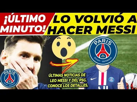 ¡𝙒𝙤𝙬! 𝙈𝙖𝙧𝙖𝙫𝙞𝙡𝙡𝙤𝙨𝙖 𝙉𝙤𝙩𝙞𝙘𝙞𝙖 De LEO MESSI  ¡𝙊𝙛𝙞𝙘𝙞𝙖𝙡! Se va