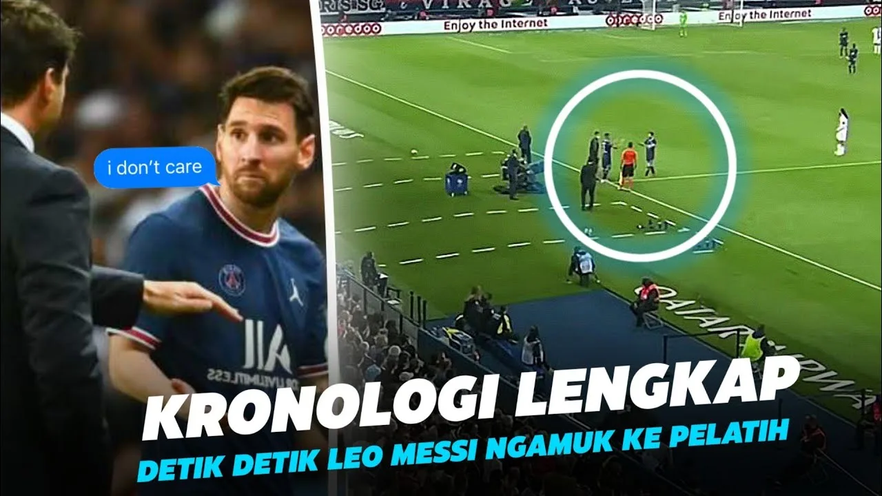 “Jangan pernah Ganti Messi” Lihatlah Kemarahan Messi Kepada