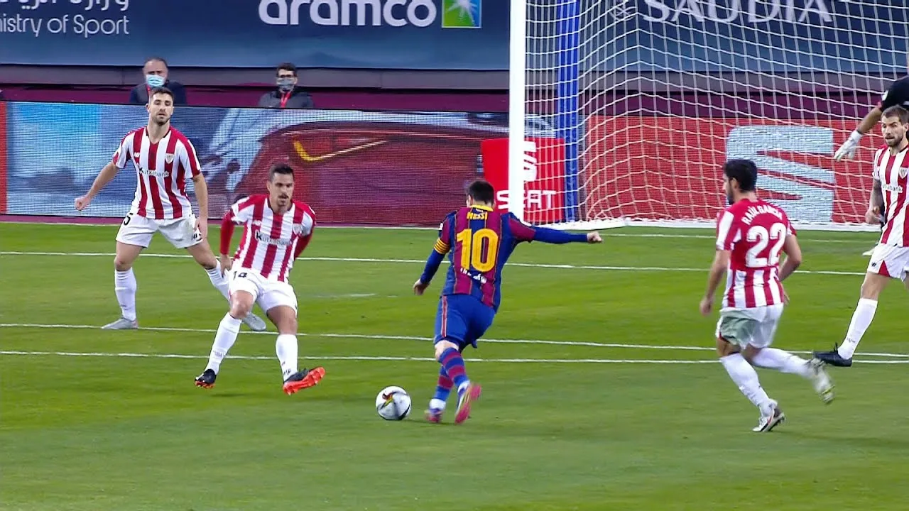 Lionel Messi vs Athletic Bilbao 2021 (Spanish Super Cup)