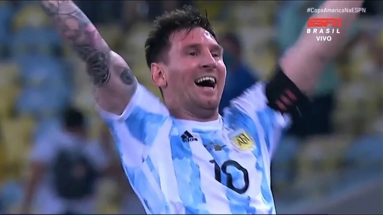 Lionel Messi vs Brazil HD 1080i (10/07/2021)