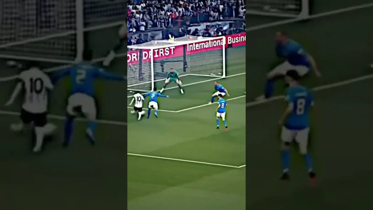 leo messi vs Italy dreblling and passe
